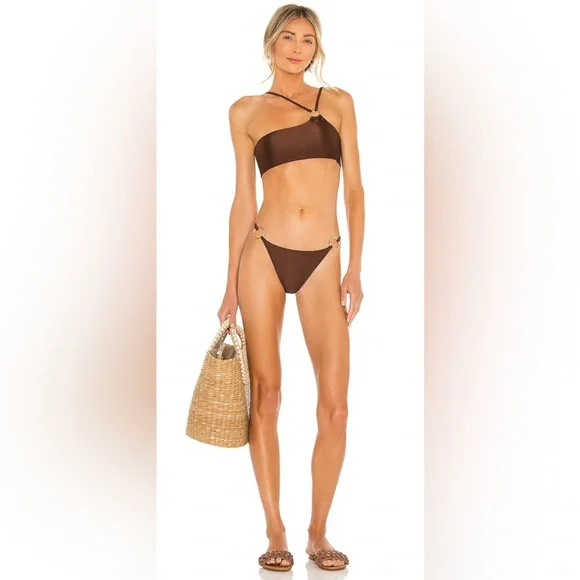 REVOLVE House of Harlow 1960 x Sofia Richie Milo Bottom in Flint - Picture 4 of 5